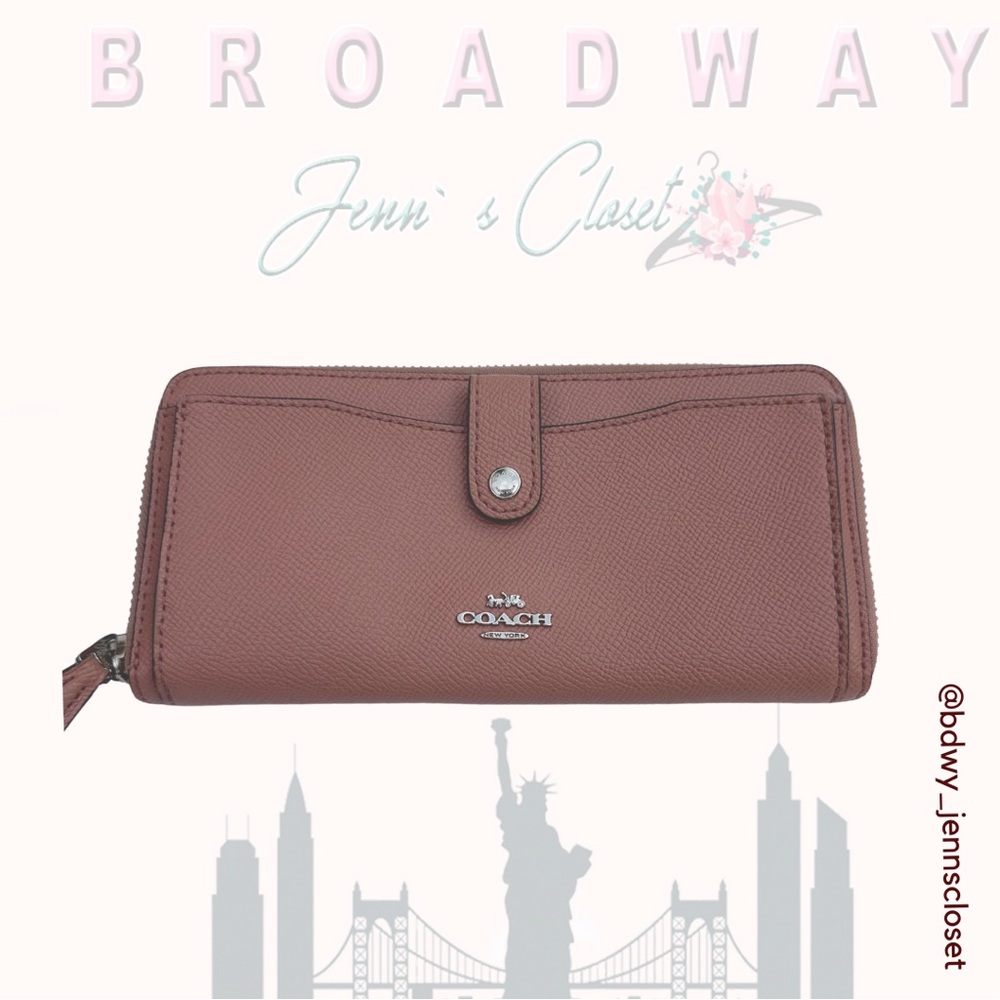 Coach Tan Leather Wallet